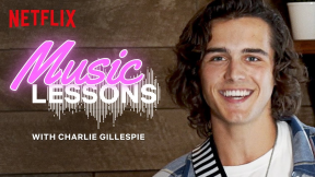 Charlie Gillespie Teaches You to Play “Bright” | Julie and the Phantoms | Netflix