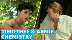 Timothee Chalamet & Armie Hammer Having Sexual Tension for 5 Minutes Straight