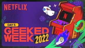 GEEKED WEEK - Day 5 | Games Showcase, The Cuphead Show! Table Read & More | Netflix