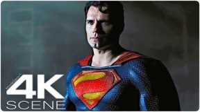 Black Adam vs. Superman Cameo (2022) 4K Scene | Black Adam - Superman Post Credit Scene