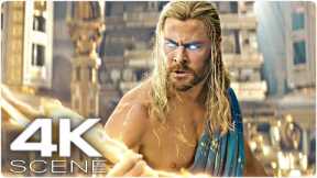Revenge Of Hercules (2022) 4K Scene | Thor 4: Love And Thunder - Thor vs Zeus Fight Movie Clip