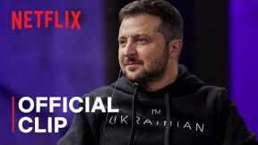 My Next Guest with David Letterman and Volodymyr Zelenskyy | Official Clip - Sirens | Netflix