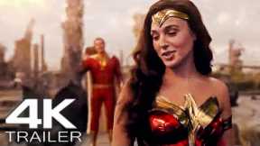 SHAZAM 2 Wonder Woman Trailer (2023) New Footage | 4K
