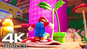 SUPER MARIO BROS _ Mario Smashes Piranha Plant Trailer (2023) NEW Super Mario Movie Trailer