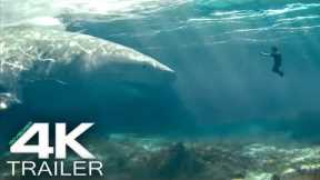 THE MEG 2 Final Trailer (2023) Jason Statham | New Megalodon Shark Movie 4k