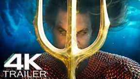 AQUAMAN 2 Trailer (2023) 4K UHD | Aquaman and the Lost Kingdom Movie