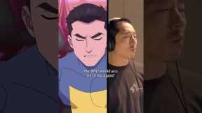Steven Yeun voice acting as Mark Grayson | Invincible