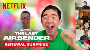 The Avatar: The Last Airbender Cast React to Season 2 & 3 Renewal | Netflix