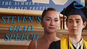 Steven's Graduation Speech | The Summer I Turned Pretty | Prime Video