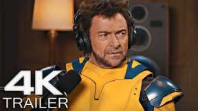 DEADPOOL 3 Wolverine Tries Podcasting Trailer (2024) Deadpool & Wolverine Movie Clip 4K