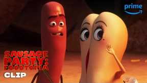 The Epic Campfire Fight | Sausage Party: Foodtopia | Prime Video