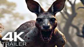 THE RED Trailer (2024) Killer Kangaroo Movie | 4K UHD