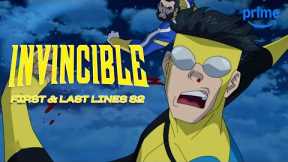 First and Last Lines from Season 2 | Invincible | Prime Video