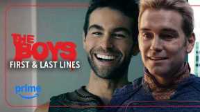 First and Last Lines from Season 1 | The Boys | Prime Video