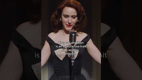 Time to make those dreams come true. | The Marvelous Mrs. Maisel