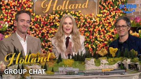 Group Chat with Nicole Kidman, Matthew Macfadyen, and Gael García Bernal | Holland | Prime Video