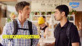 The (Almost) Perfect Coffee Shop Meet Cute | Overcompensating | Prime Video