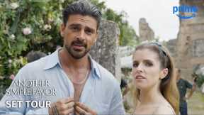 Set Tour with Michele Morrone | Another Simple Favor | Prime Video