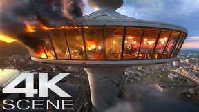 Space Needle Collapse (2025) Opening Scene - Final Destination: Bloodlines Movie Clip | 4K Blu-ray