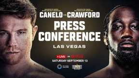 Canelo vs. Crawford: Las Vegas Press Conference | LIVE on Netflix September 13