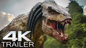 Jurassic World: Rebirth Genetically Modified Predator T- Rex Trailer (2025) New Movie Trailers 4K