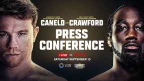 Canelo vs. Crawford: Riyadh Press Conference | LIVE on Netflix September 13