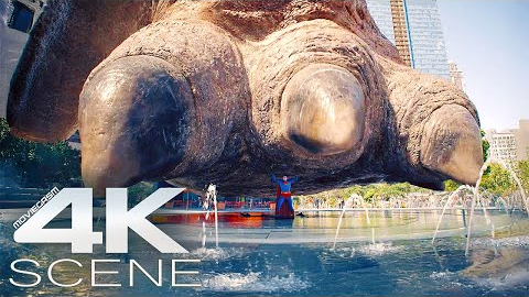Superman vs Kaiju (2025) Fight Scene - SUPERMAN Movie Clip | 4K Blu-ray