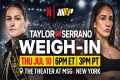 WEIGH-IN: Katie Taylor vs. Amanda