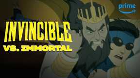 Invincible Kills Immortal | Invincible | Prime Video